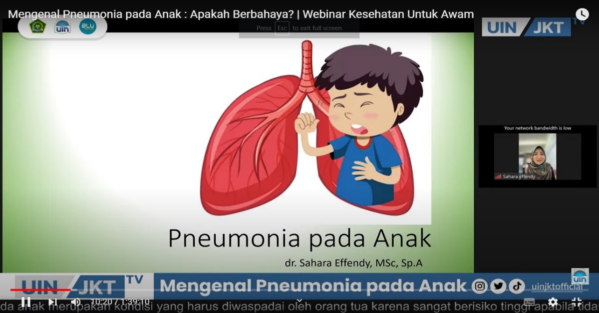 Pneumonia Sebabkan 1.3 Juta Anak Meninggal Tiap Tahunnya