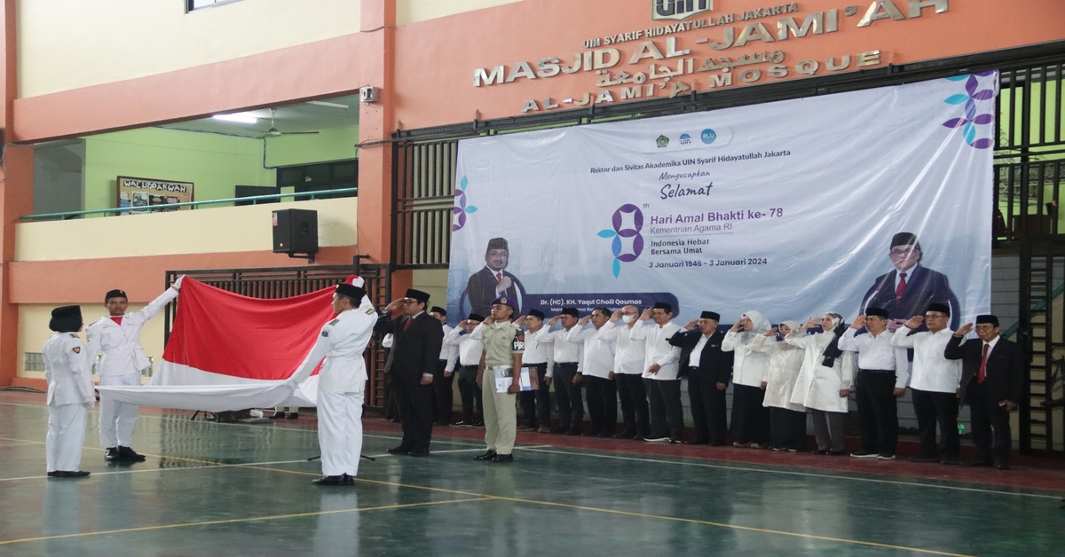 UIN Jakarta Peringati Hari Amal Bhakti Kementerian Agama RI Ke- 78