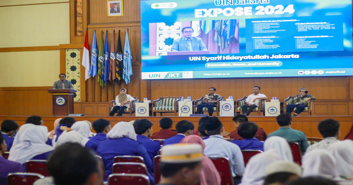 UIN Syarif Hidayatullah Jakarta Gelar Sosialisasi Kampus dalam Acara 'UIN Jakarta Expose 2024’