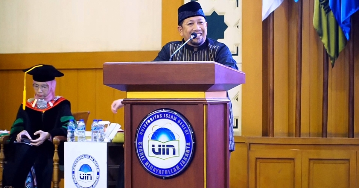 Direktur Dompet Dhuafa, Ahmad Sonhaji: Alumni UIN Jakarta Bisa Tembus Semua Benua Menjawab Problematika Umat