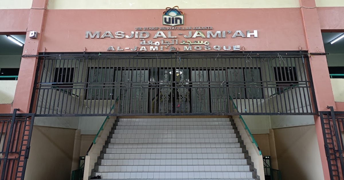 Rektor Lantik Dewan Kemakmuran Masjid Aljamiah Student Center UIN Syarif Hidayatullah Jakarta Masa Khidmat 2023-2027