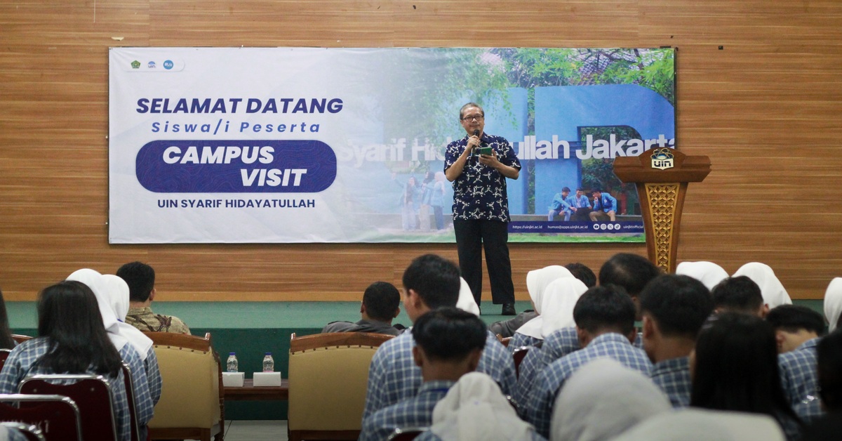 Kunjungan SMK Informatika Sumedang ke UIN Jakarta