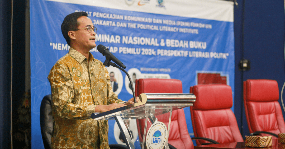 Seminar dan Bedah Buku UIN Jakarta: Baca lanskap Pemilu 2024 dan Perbaiki Demokrasi
