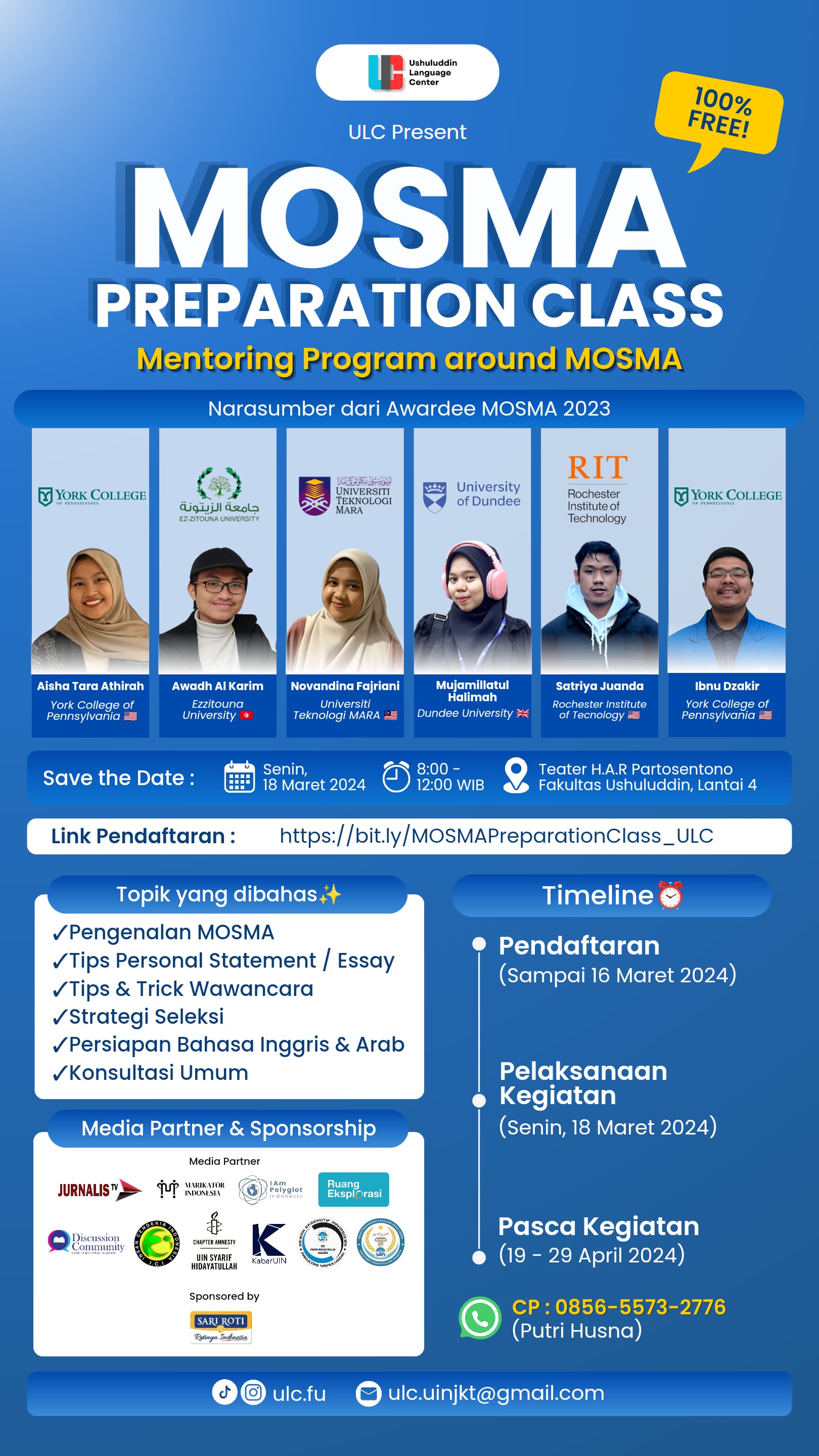 mosma preparation class