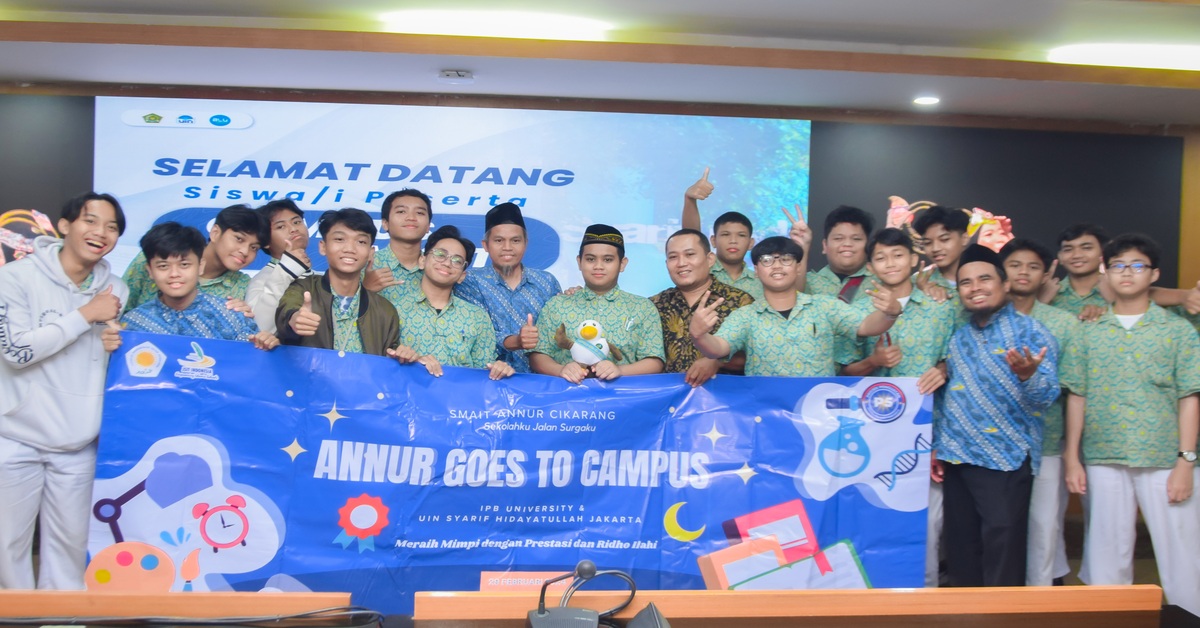 Kunjungan SMAIT An Nur Bekasi ke UIN Jakarta