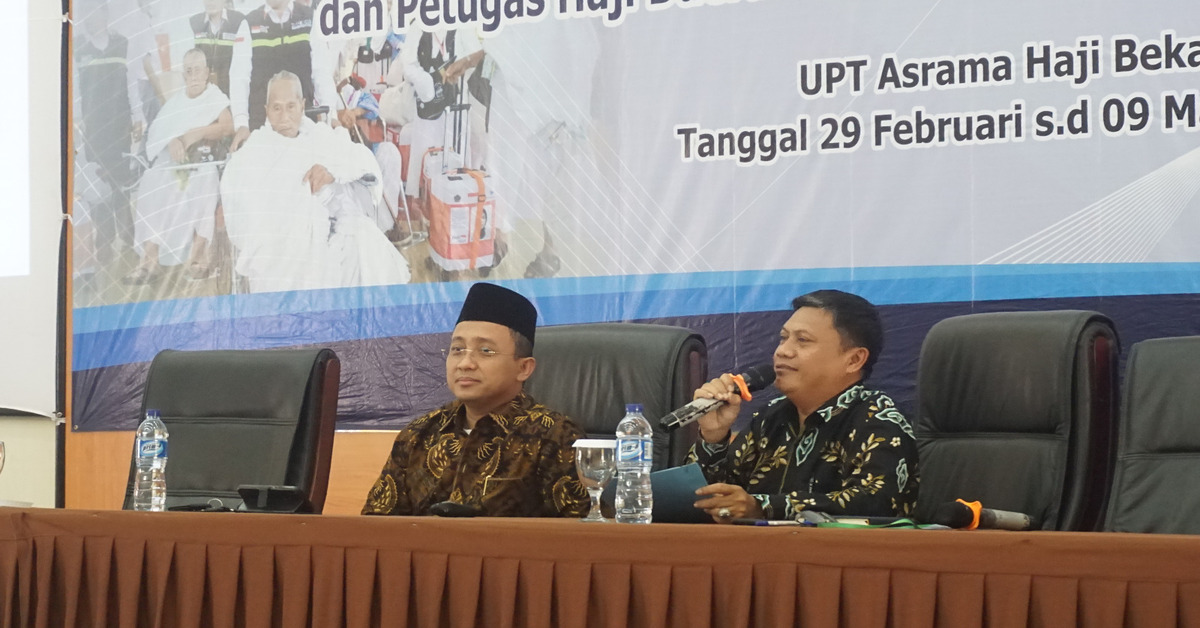 Dosen SPs UIN Jakarta Desiminasikan Moderasi Beragama kepada 754 Petugas Haji se-Jawa Barat