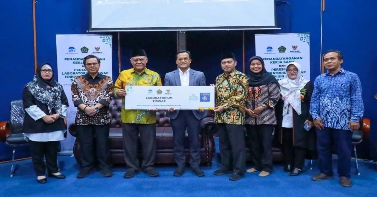 FDIKOM dan BAZNAS Resmikan Laboratorium Ziswaf