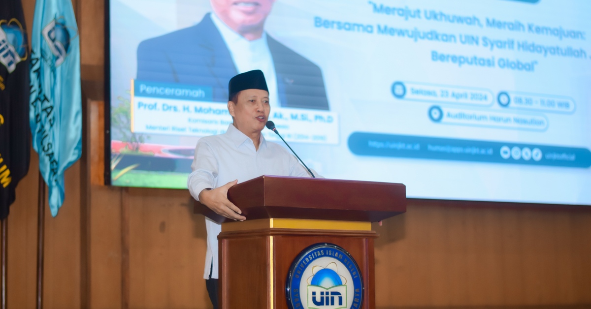 Profesor Nasir Dorong UIN Jakarta Terus Perkuat Reputasi Global