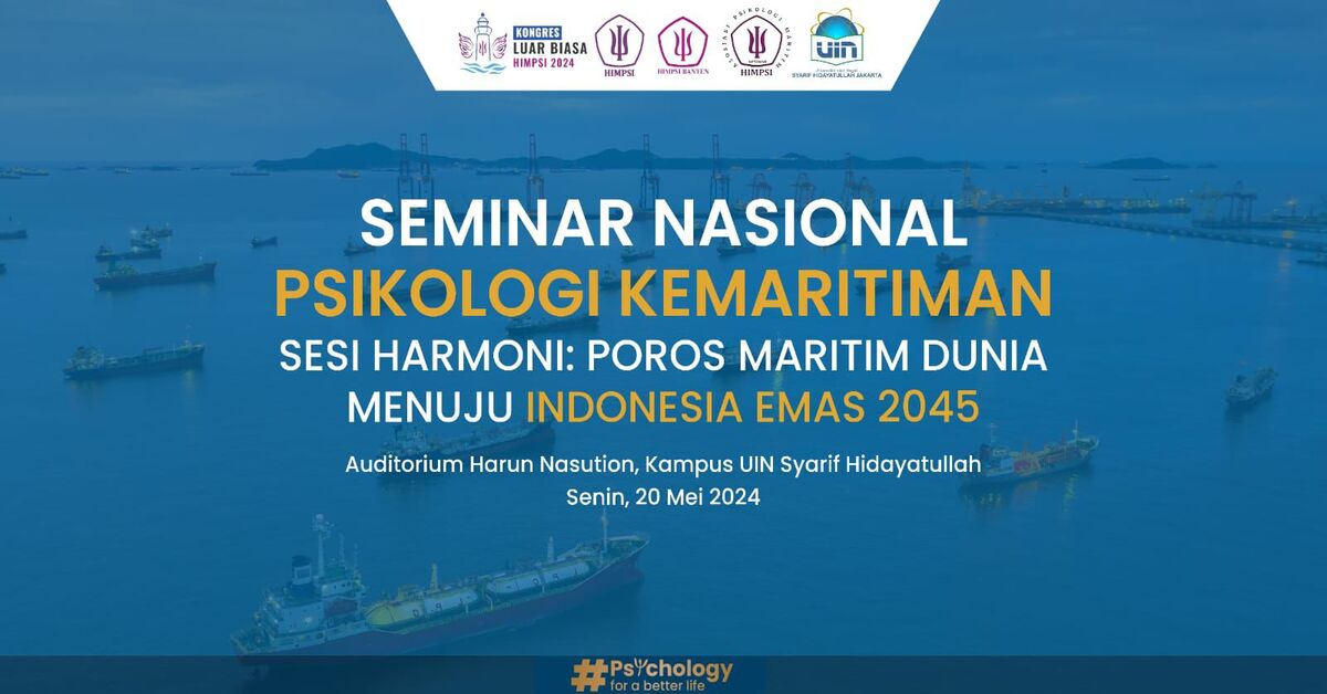 Seminar Nasional Psikologi Kemaritiman 