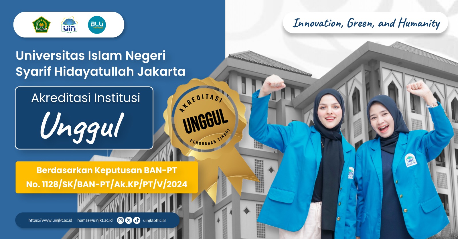 UIN Jakarta Raih Akreditasi Unggul