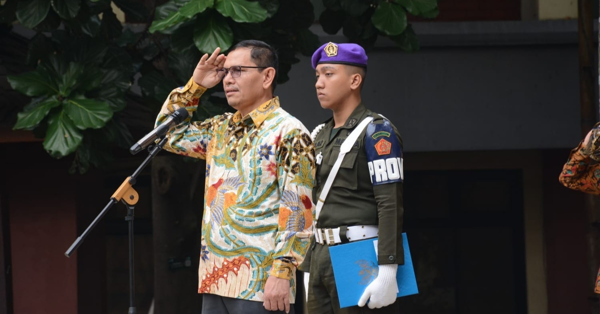 Pimpinan dan Sivitas Akademika UIN Jakarta Peringati Hari Lahir Pancasila