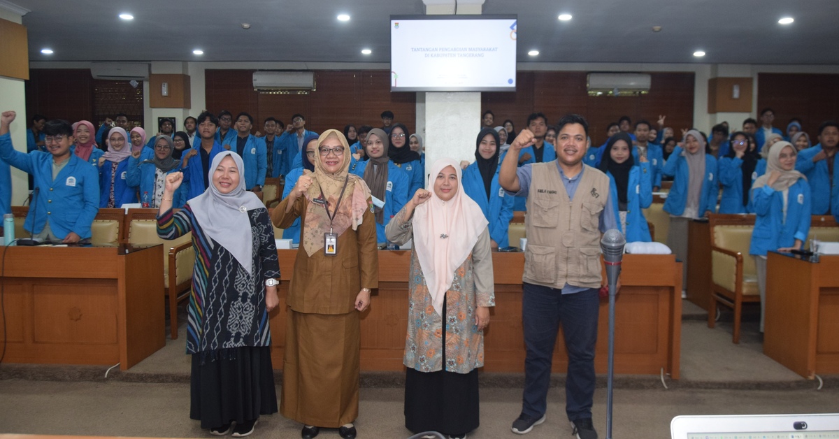 Bappeda Kabupaten Tangerang Bahas  Pemetaan Sosial Budaya dalam Pembekalan KKN Reguler 2024