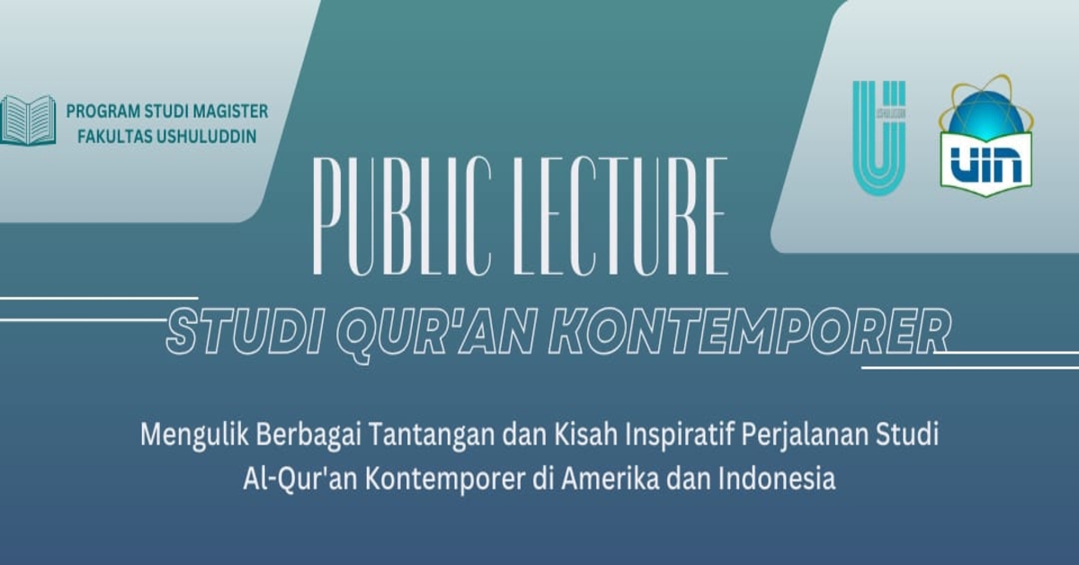 Publik Lecturer: Studi Qur'an Kontemporer di Indonesia dan Amerika 