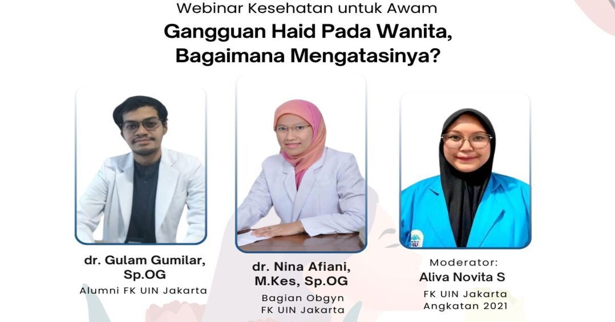 Webinar Kesehatan untuk Awam FK UIN Jakarta