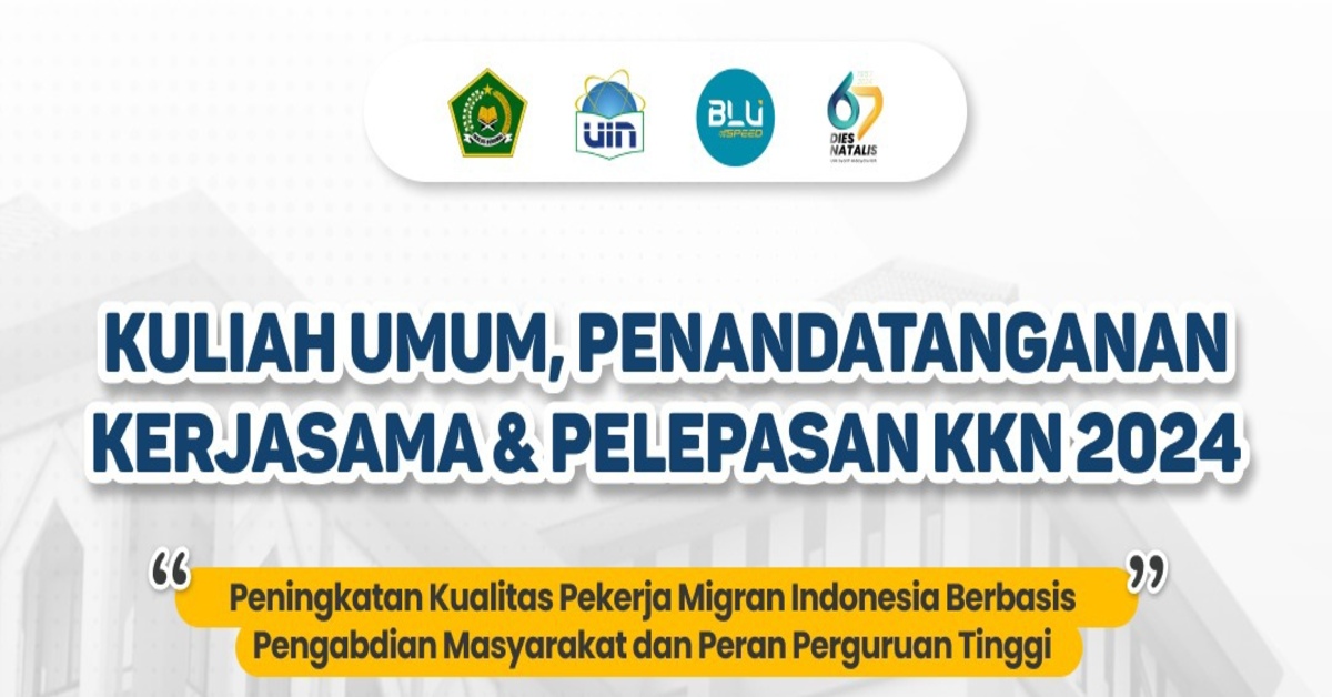 Kuliah Umum dan Pelepasan KKN Reguler 2024