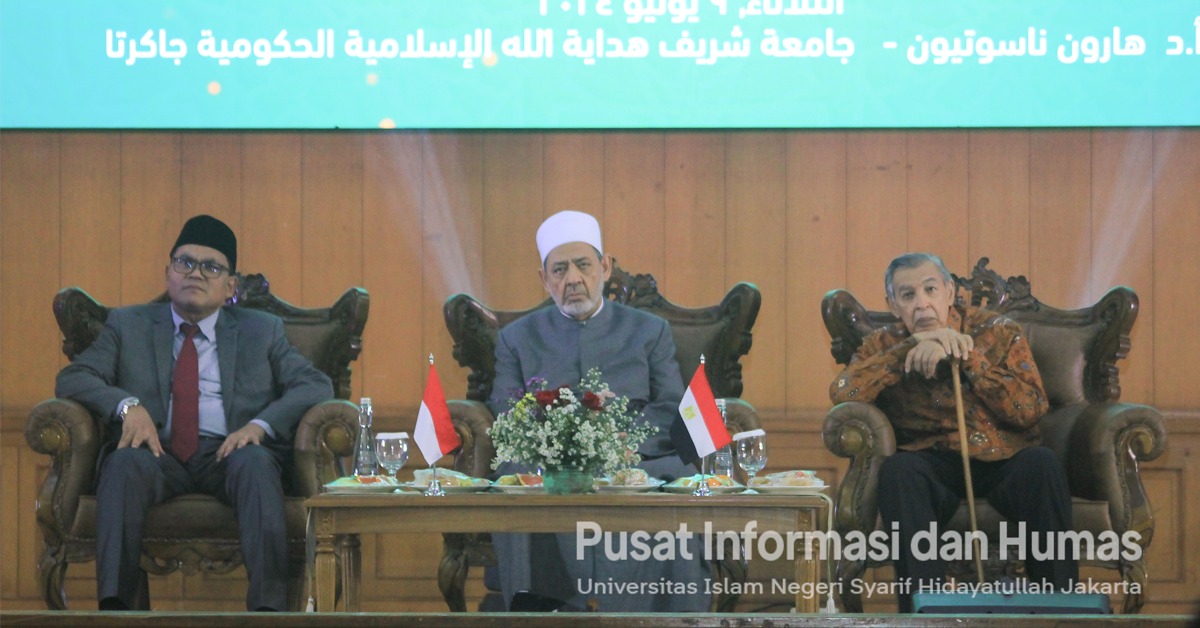 Grand Syekh Al-Azhar Mesir Isi Kuliah Umum di UIN Jakarta