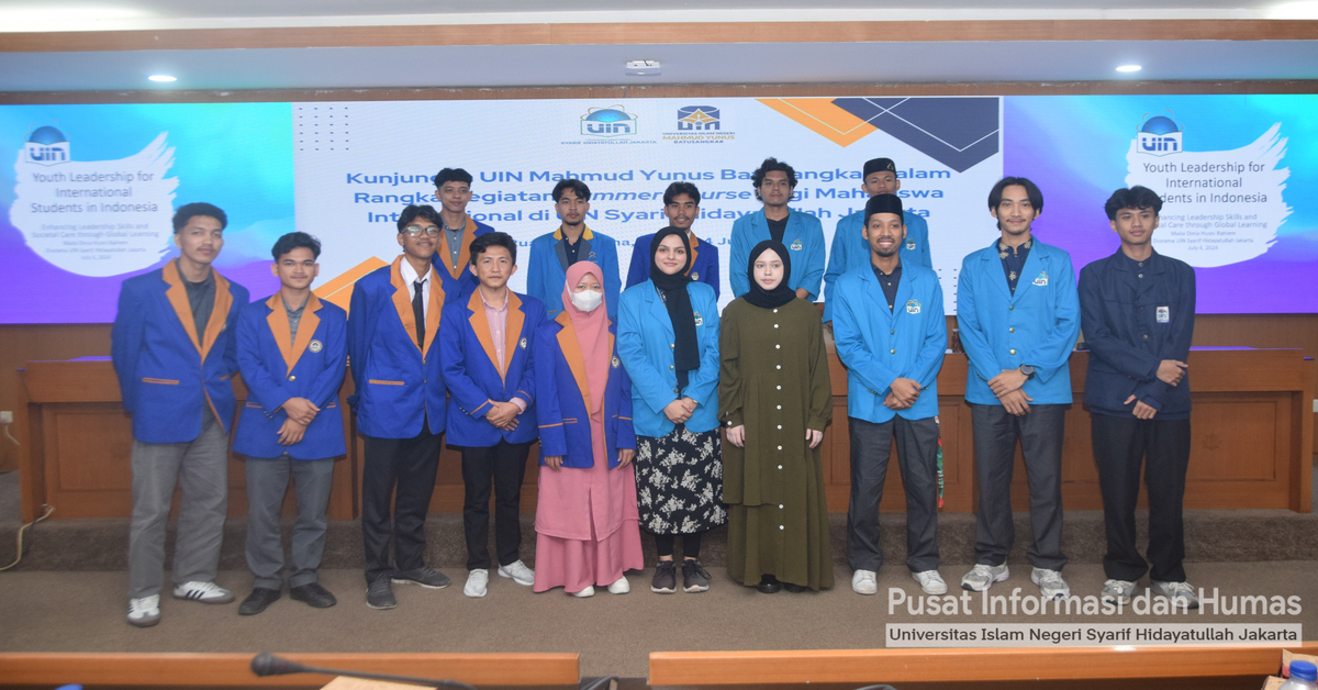 Mahasiswa Internasional UIN Jakarta dan UIN Batusangkar Bagikan Pengalaman Belajar di PTKIN
