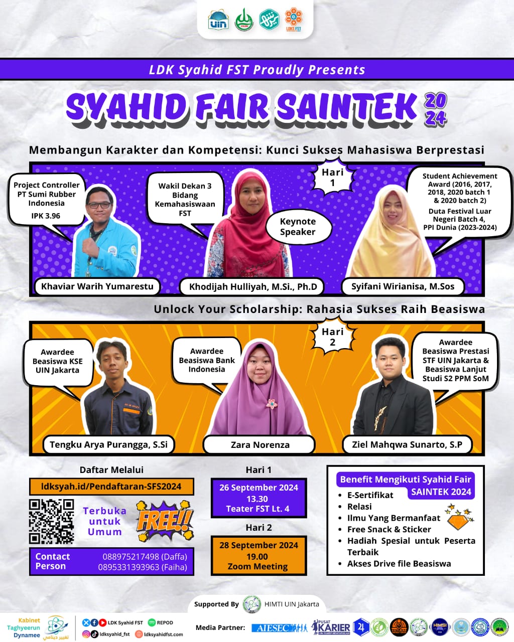 syahid fair saintek flyer