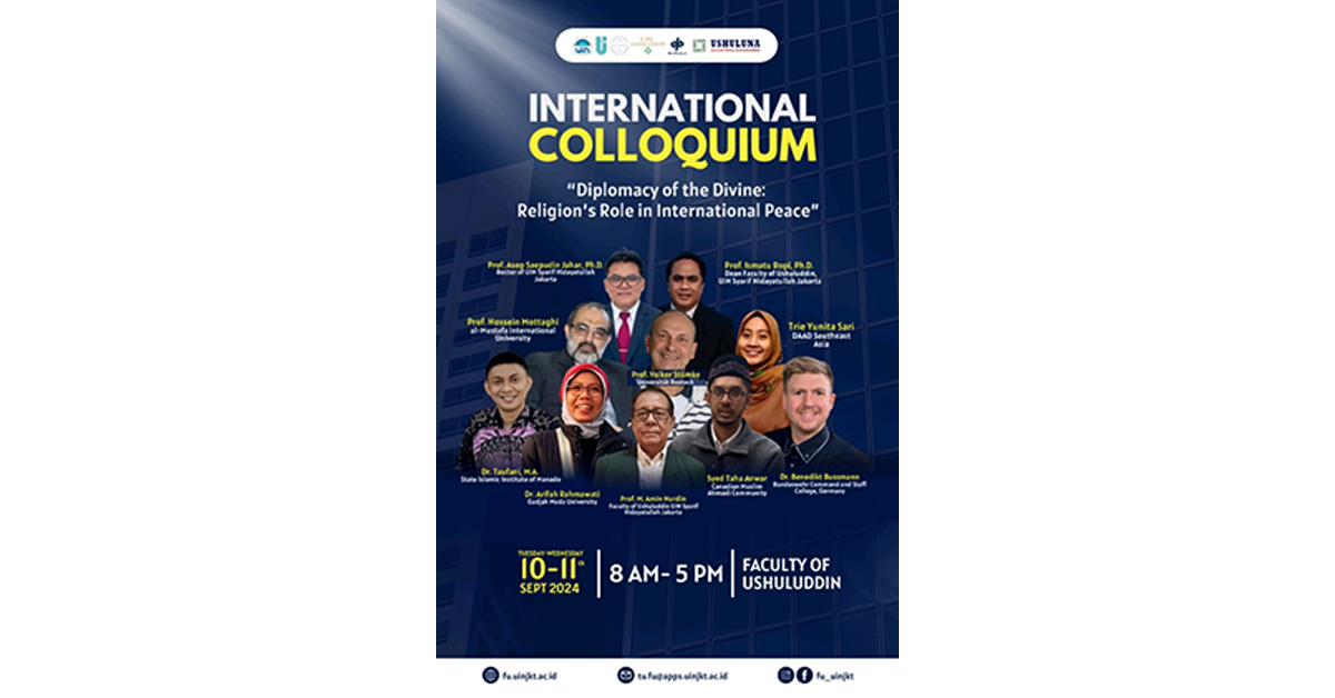 International Colloquium: " Diplomacy of the Divine: Religion's Role in International Peace 