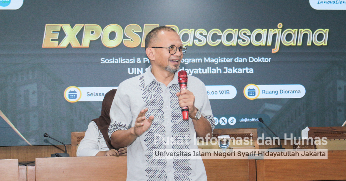 Ramaikan EXPOSE Pascasarjana UIN Jakarta, LPDP Tawarkan Berbagai Program Beasiswa 