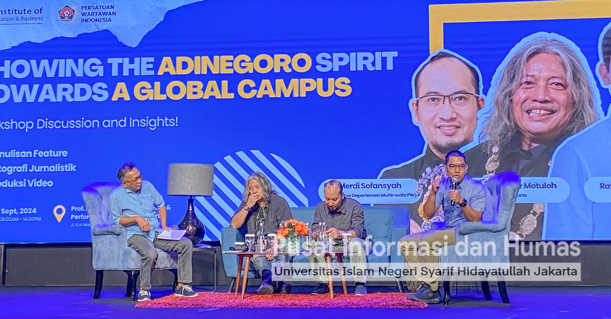 Pusat Informasi dan Humas UIN Jakarta Hadiri Anugerah Jurnalistik Adinegoro 2024