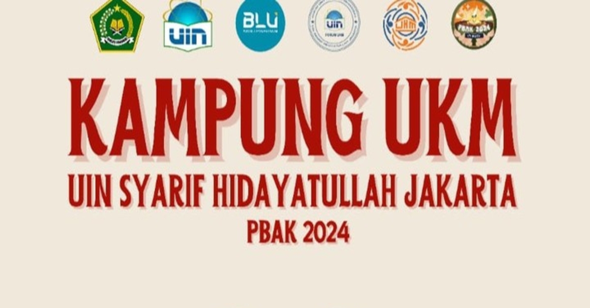 PBAK 2024: Kampung UKM UIN Syarif Hidayatullah Jakarta