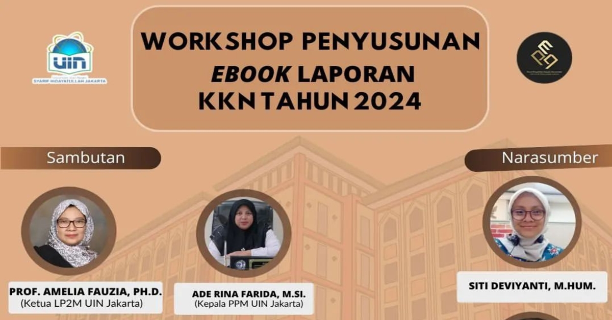 Workshop Penyusunan E-book KKN Tahun 2024