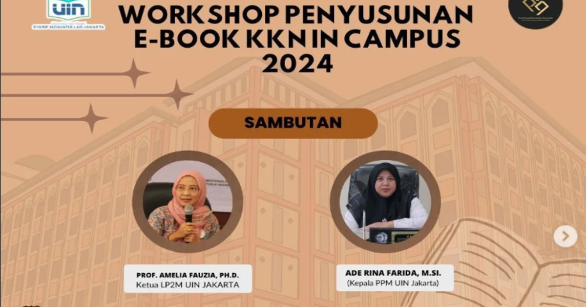 Workshop Penyusunan Ebook KKN in Campus 2024