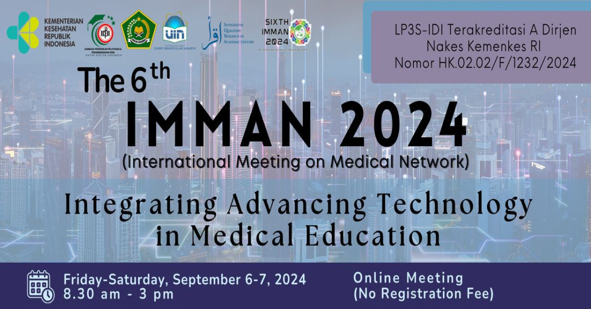 The 6th International Meeting and Medical Network (IMMAN)