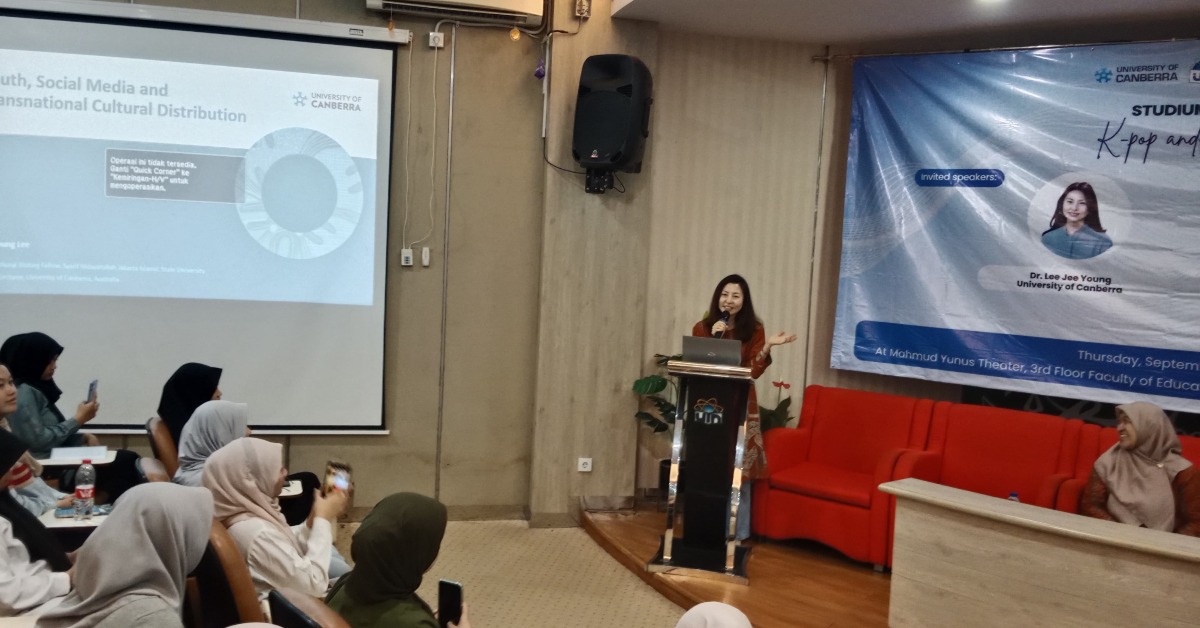 Kuliah Prodi PBSI dan PBI FITK: Peneliti University of Canberra Sebut Indonesia Paling Banyak Membicarakan K-Pop