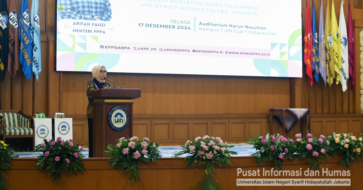 Sambut Hari Ibu, UIN Jakarta bersama Kemenpppa RI Deklarasikan Kampus Ramah Perempuan dan Anak
