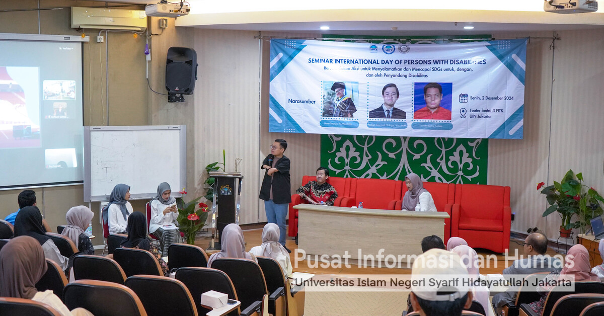 Seminar Hari Disabilitas Internasional 2024:  Menuju Kampus Inklusif dan Literasi Disabilitas di UIN Jakarta