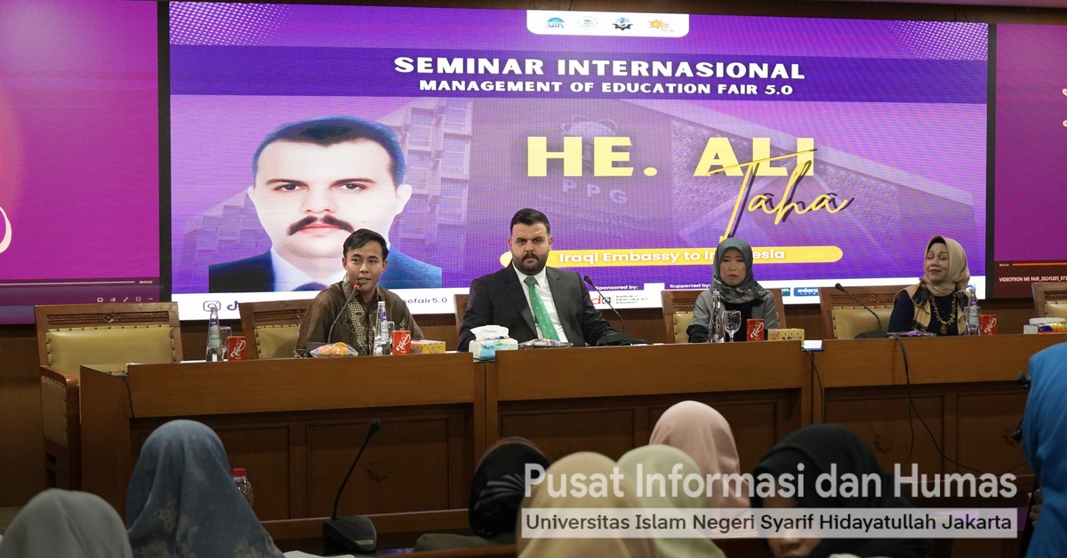 Hadiri Seminar Internasional UIN Jakarta, Duta Besar Irak untuk Indonesia Bahas Transformasi Pendidikan Karakter 