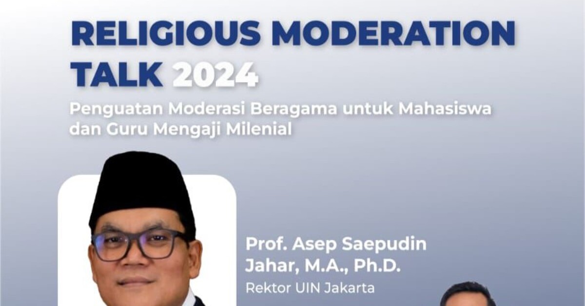 Religious Moderation Talk 2024