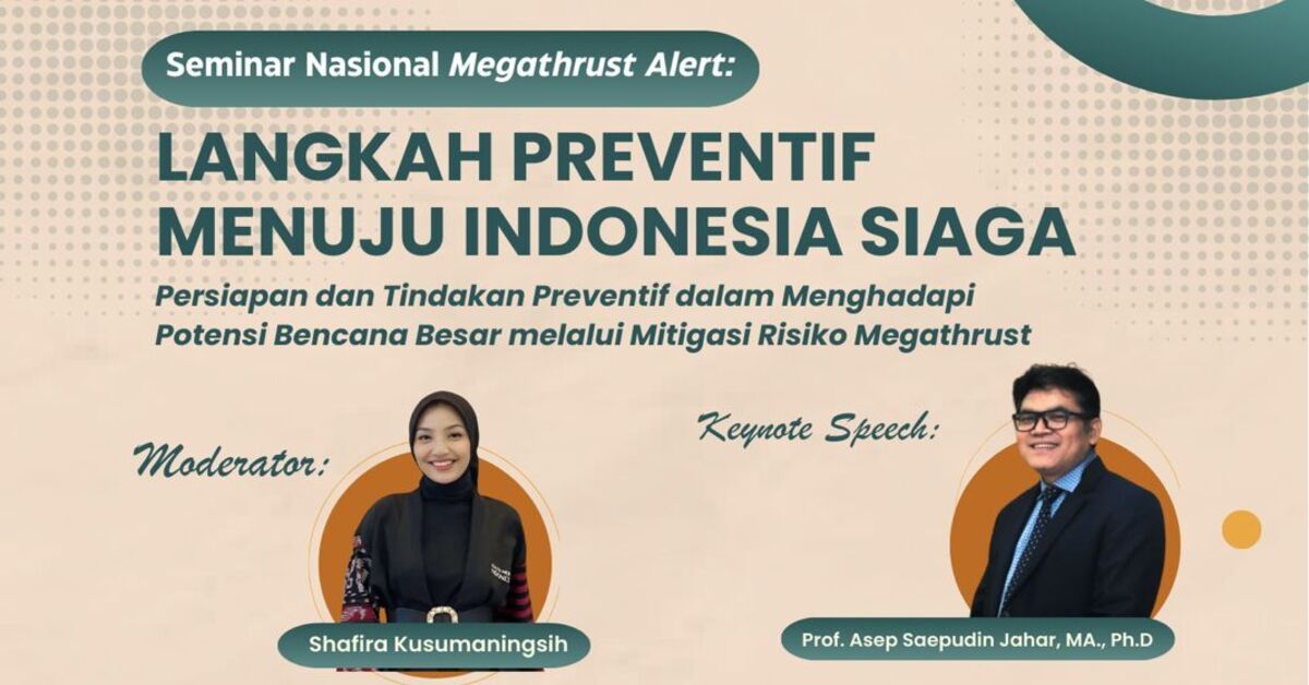 Seminar KSR UIN Jakarta: Indonesia Siaga Bencana